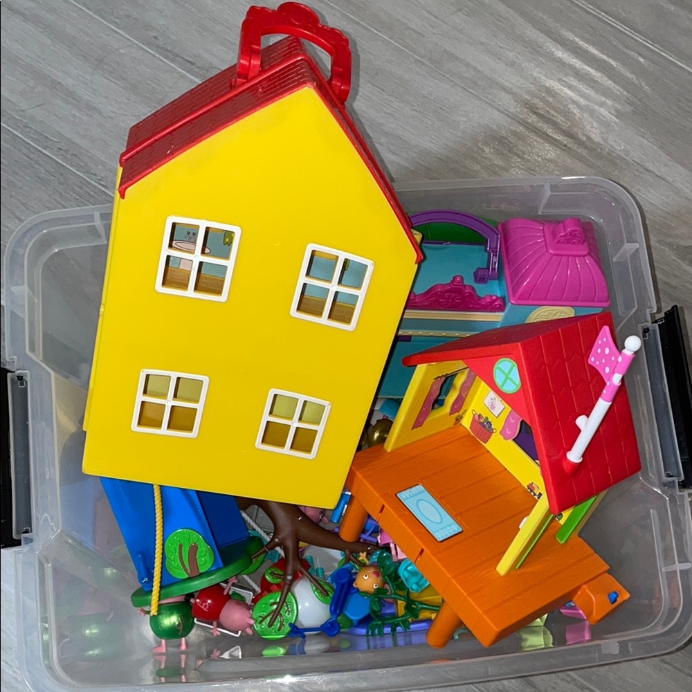 Colorful Toy House Set